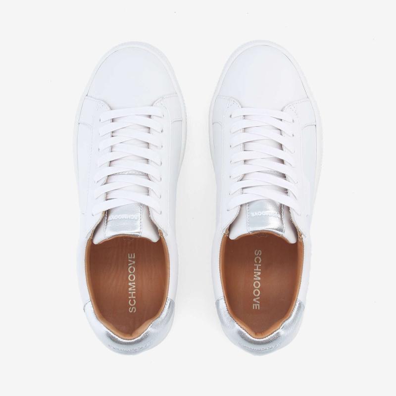 SPARKLE SNEAKER W - NAPPA/GALAXY - BLANC/ARGENT